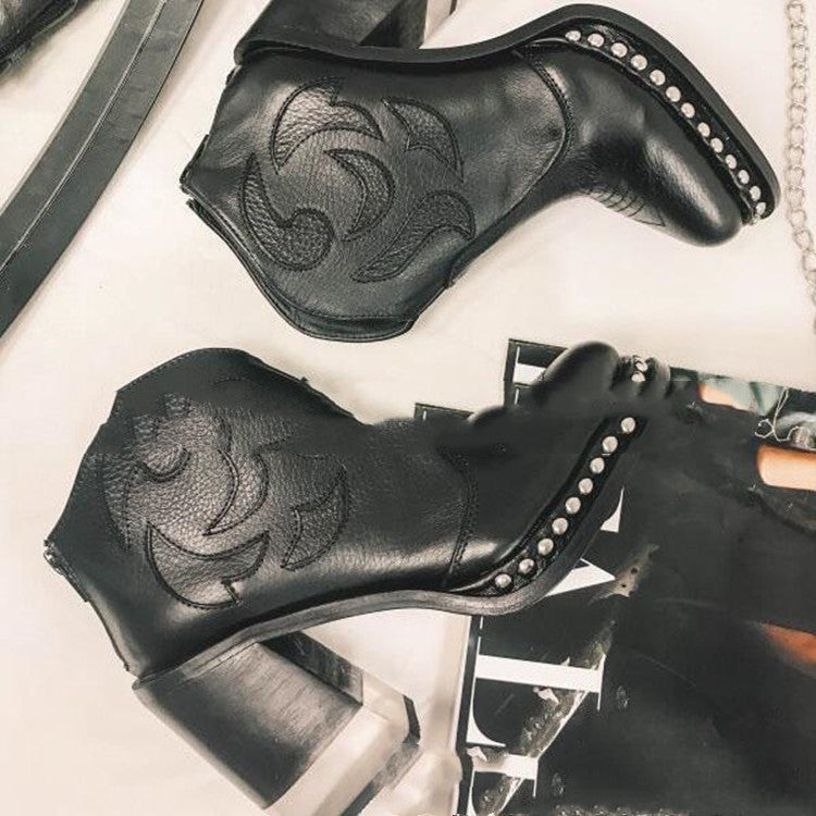 bottes Automne-Hiver 21 Ans Style Européen et Américain
