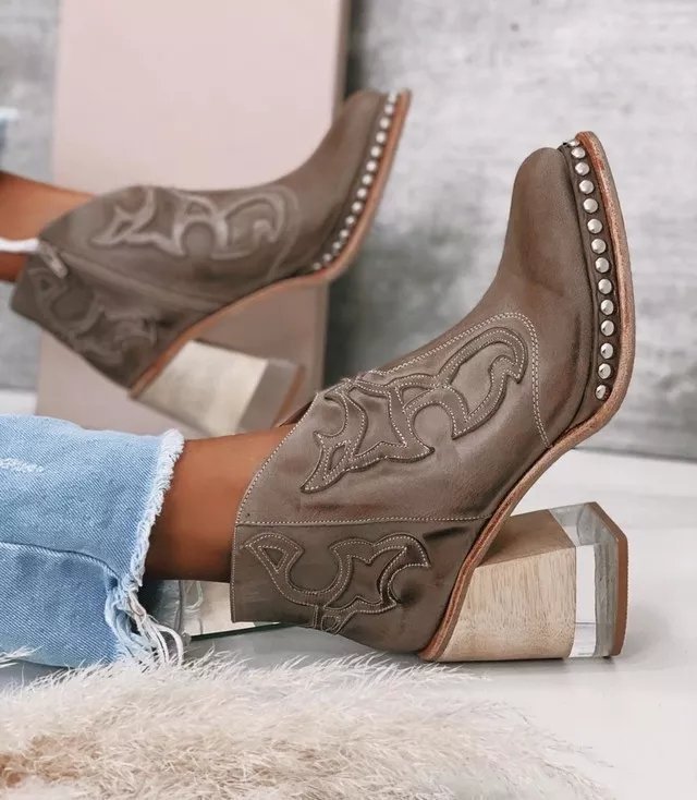 bottes Automne-Hiver 21 Ans Style Européen et Américain